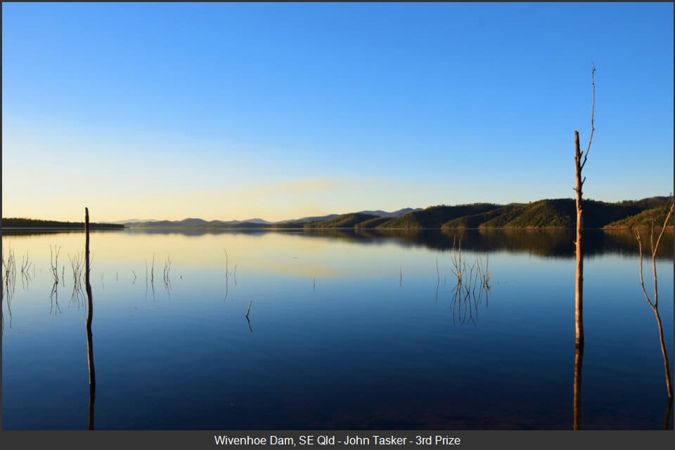 Wivenhoe Dam, central to South East Queensland's water supply and flood mitigation