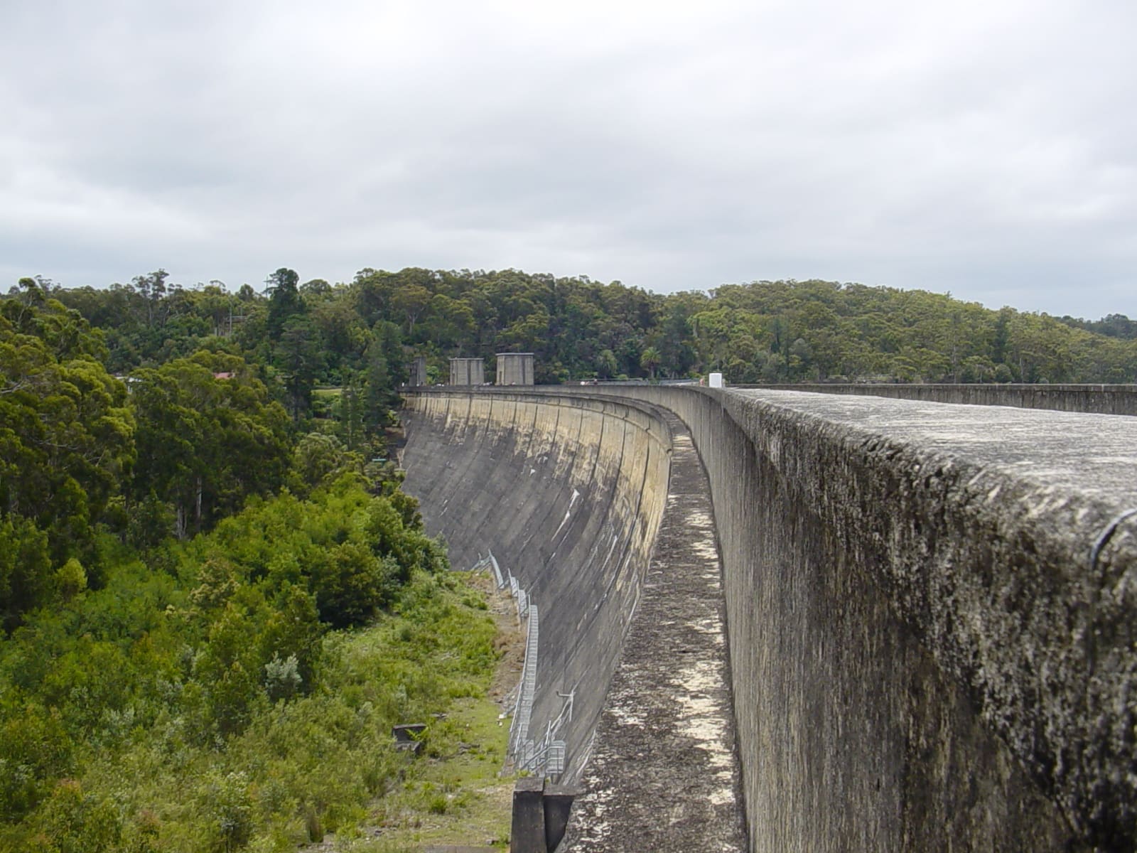 Cordeaux Dam, part of the Illawarra water supply catchment