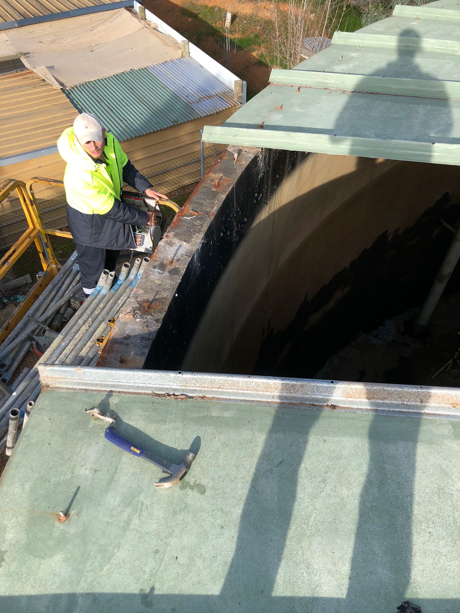 Albury Reservoir Reline image 3