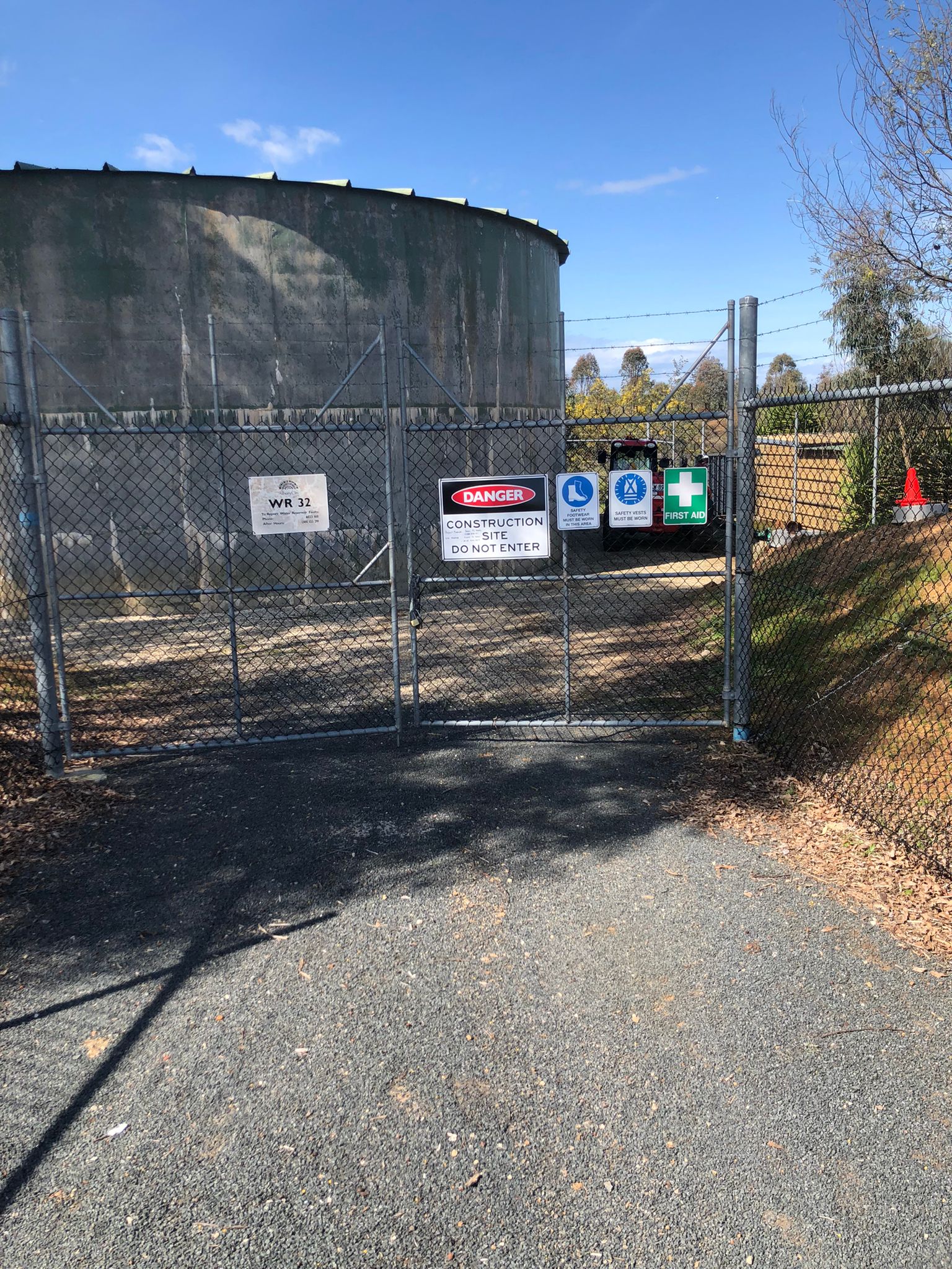 Albury Reservoir Reline
